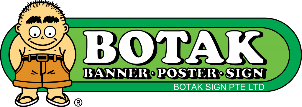 Printed Frosted Stickers | Botak Sign Pte Ltd