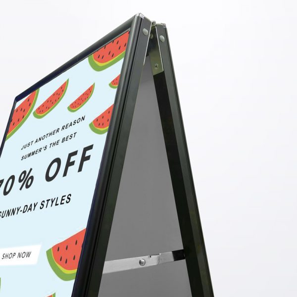 AStand with 2 sides Poster Print Botak Sign Pte Ltd