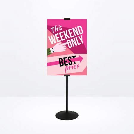 T-Bar Stand (Round Base)