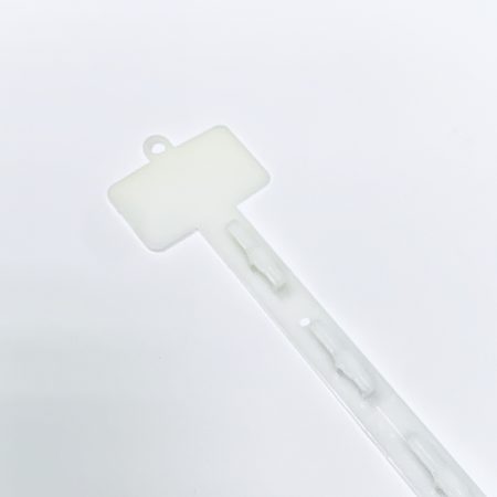 Clip Hanging Strip (White) - 690mm x 12 hooks