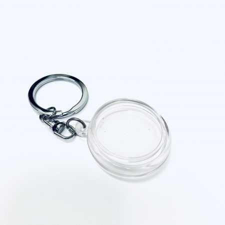 Round Keychain (Exclude Print) - 35mm Diameter